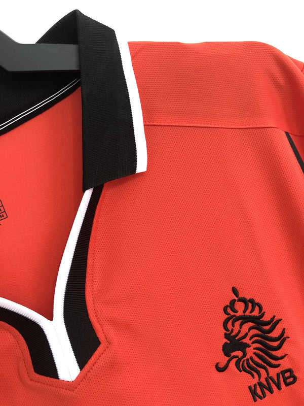 1998 Netherlands Home Nike Jersey