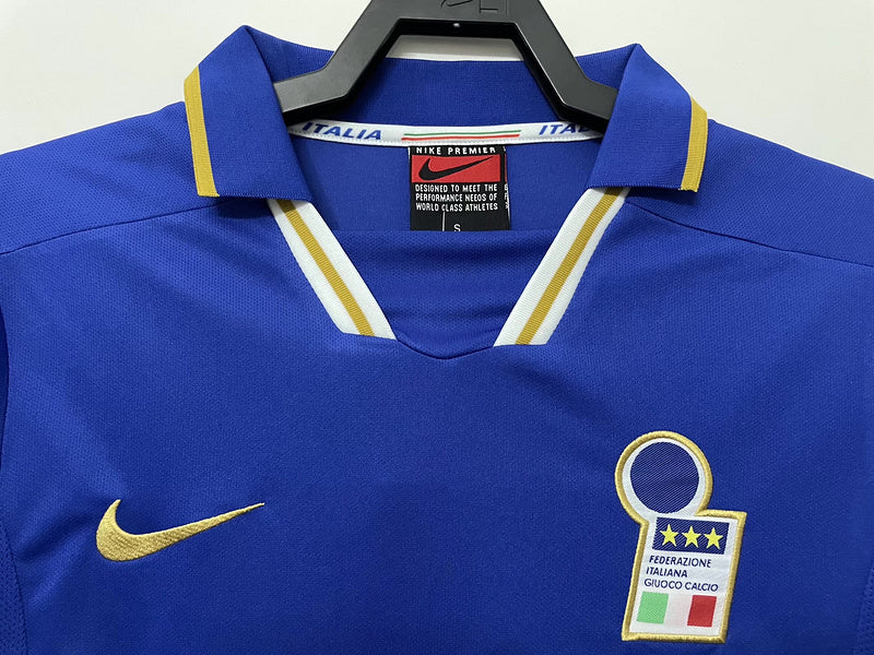 1996 Italy Home Diadora Jersey