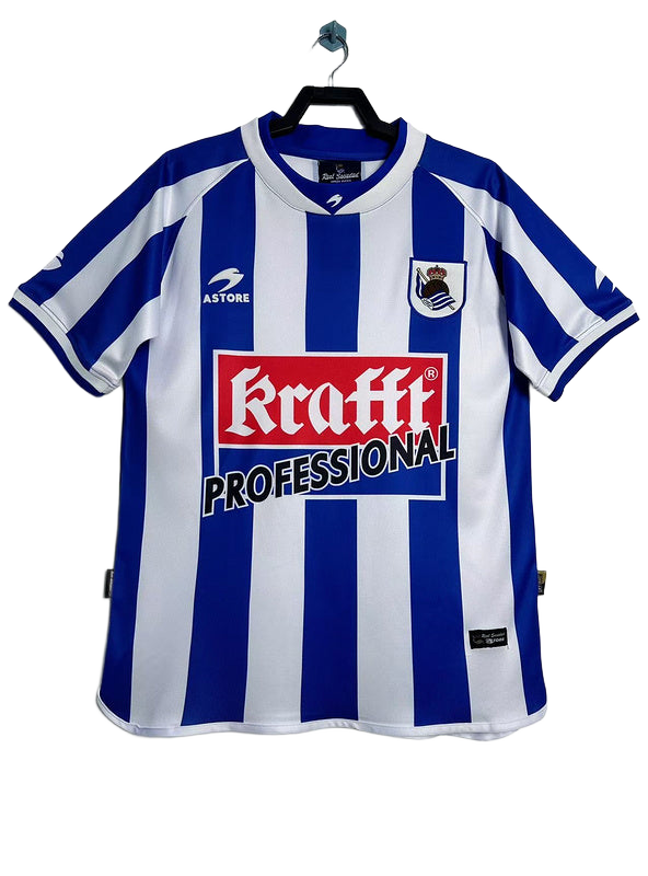 2002-03 Real Sociedad Home Macron Jersey