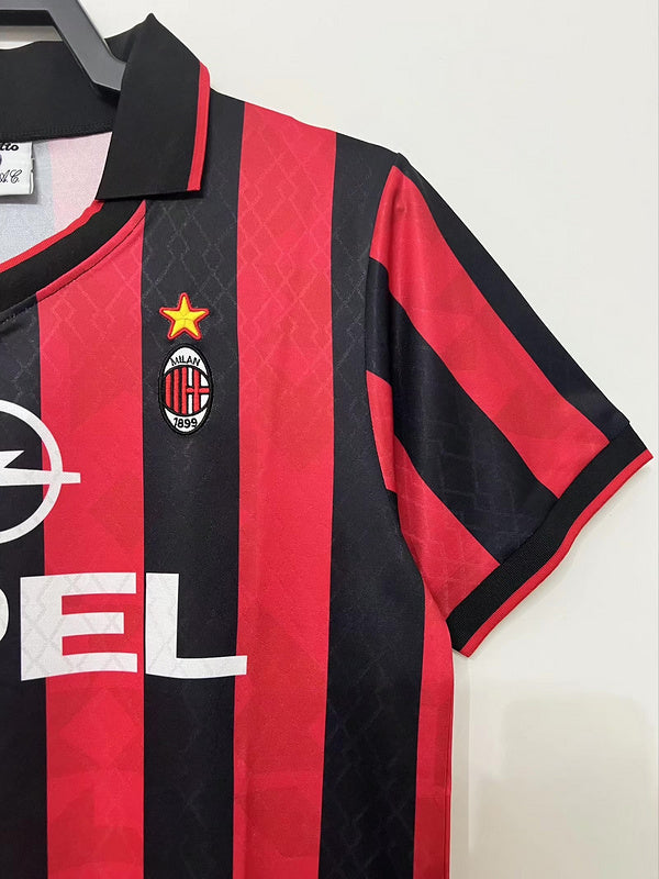 1995-96 AC Milan Home Adidas Jersey