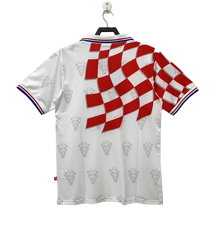1998 Croatia Home World Cup Home Lotto Jersey