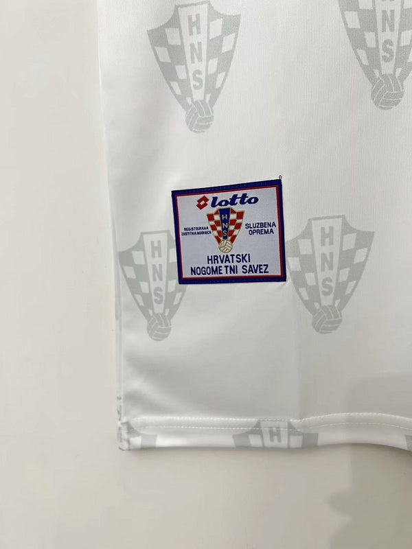1998 Croatia Home World Cup Home Lotto Jersey