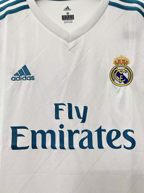 2017-18 Real Madrid Home adidas Jersey