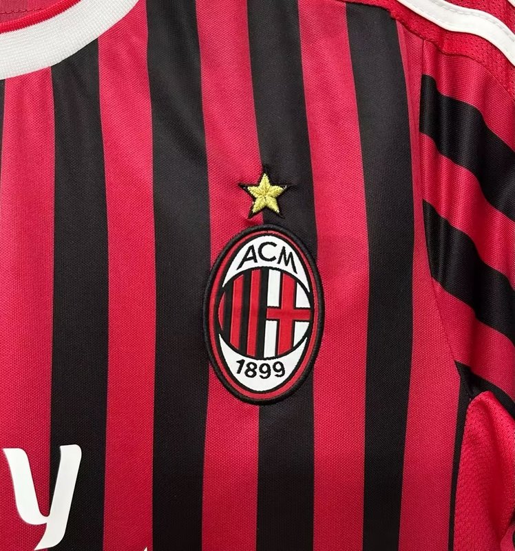 2011-12 AC Milan Home adidas Jersey