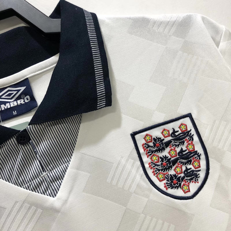 1990 England Home Umbro Jersey