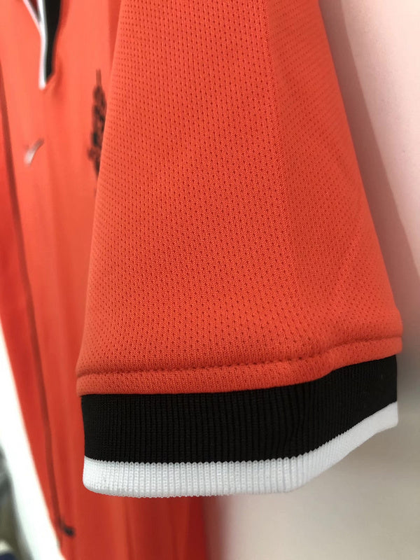 1998 Netherlands Home Nike Jersey