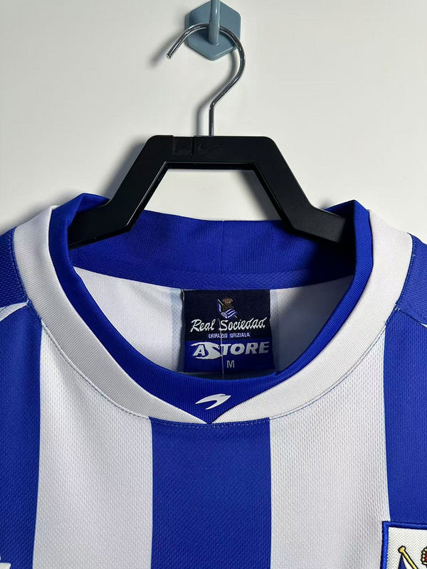 2002-03 Real Sociedad Home Macron Jersey
