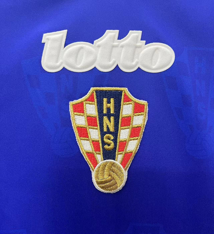 1998 Croatia Away Lotto Jersey