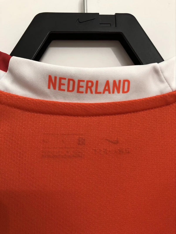 2008 Netherlands Home Nike Jersey