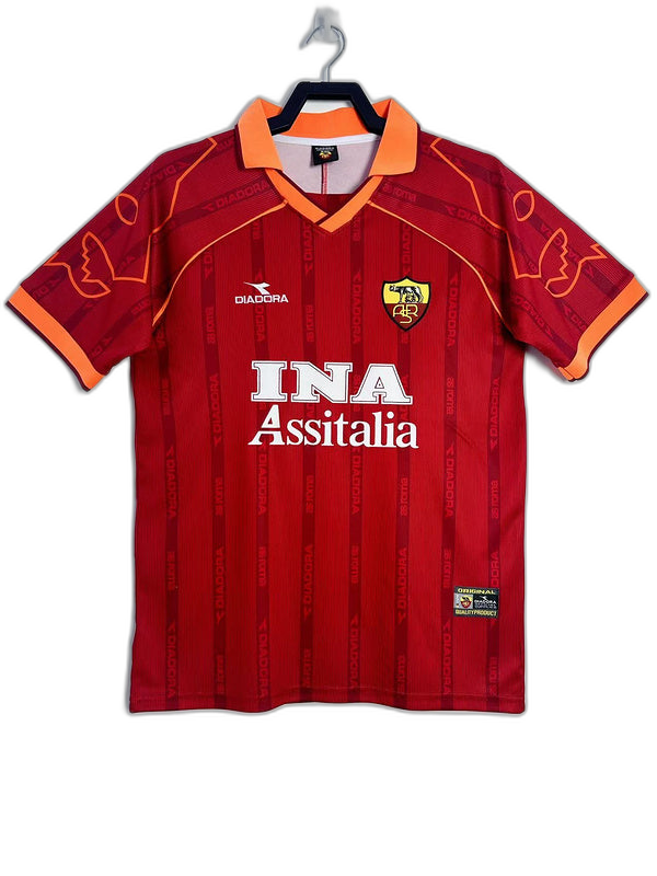 1999-00 AS Roma Home Diadora Jersey