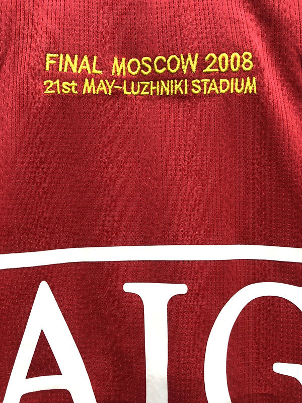 2007-08 Manchester United Home Nike Jersey