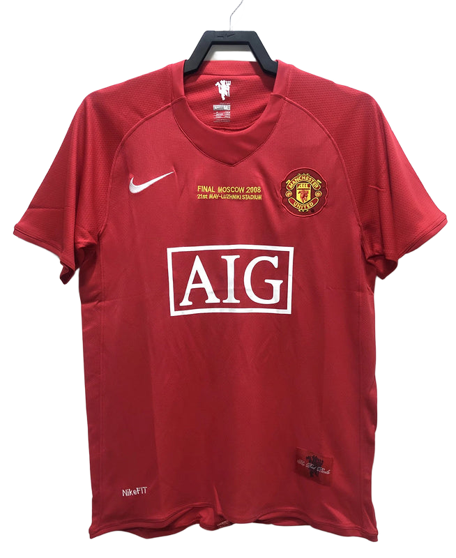 2007-08 Manchester United Home Nike Jersey
