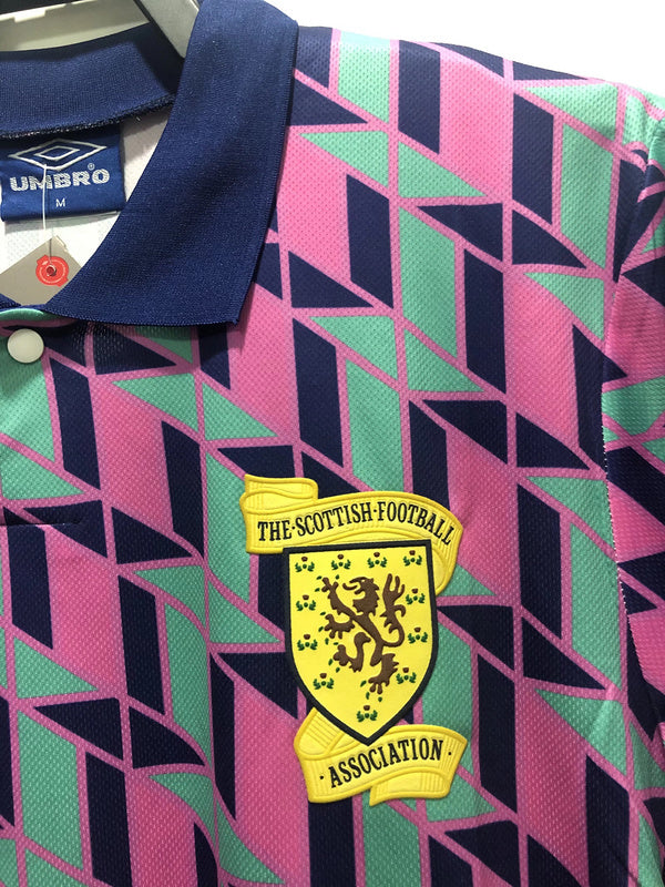 1988-89 Scotland Away Umbro Jersey
