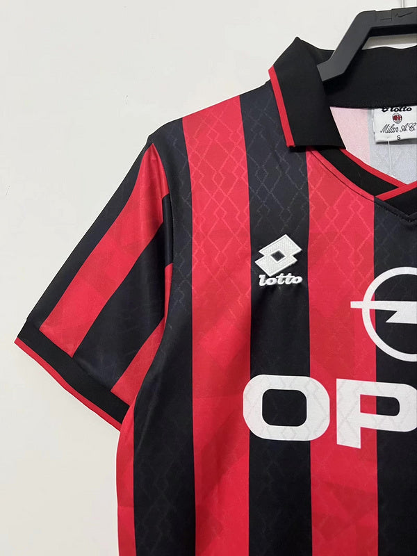 1995-96 AC Milan Home Adidas Jersey