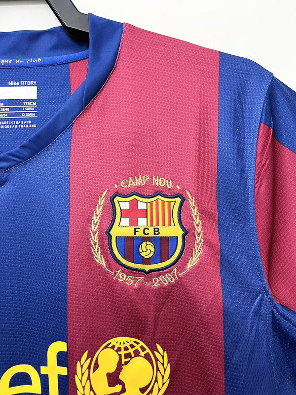 2007-08 Barcelona Home Nike Jersey