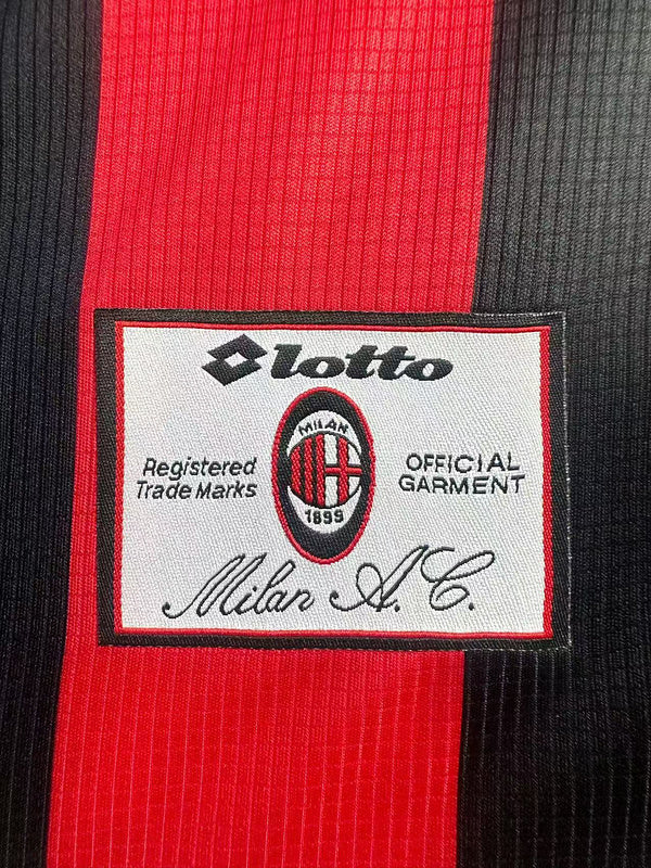1997-98 AC Milan Home Adidas Jersey