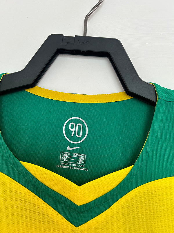 2004 Brazil Home Nike Jersey