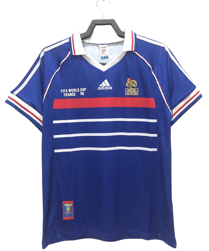 1998 France Home Adidas Jersey