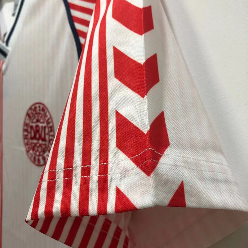 1986 Denmark Away Hummel Jersey