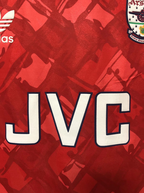 1990-92 Arsenal Home Adidas Jersey