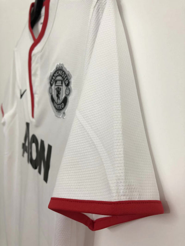 2013-14 Manchester United White Nike Jersey