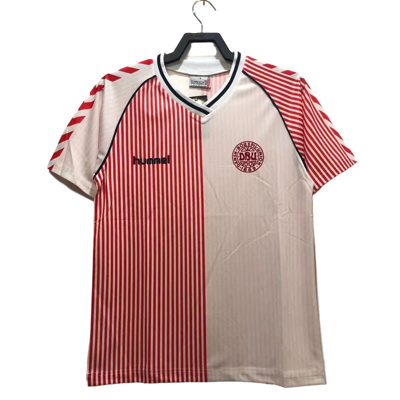 1986 Denmark Away Hummel Jersey