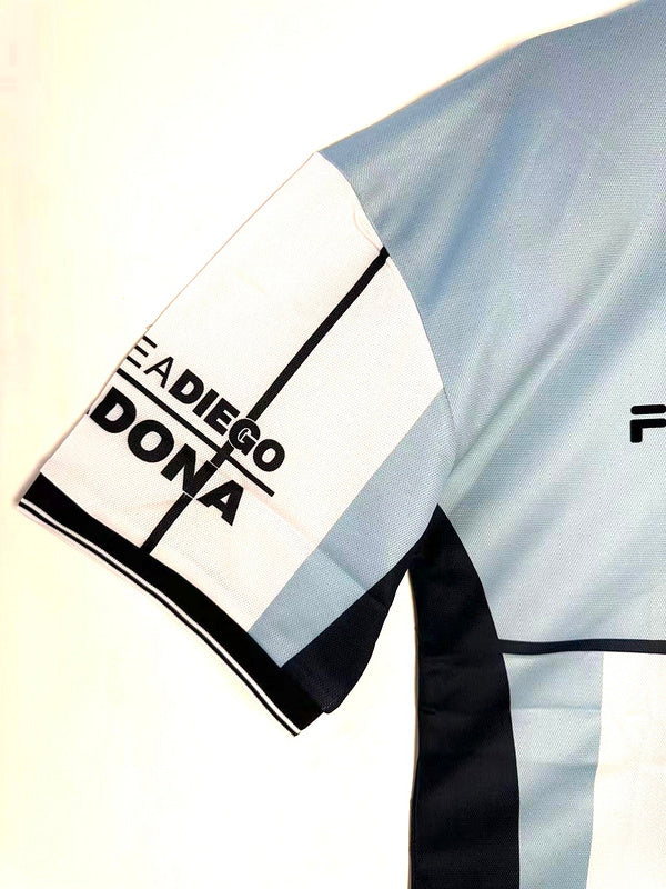 2001 Maradona Memorial Fila Custom Jersey