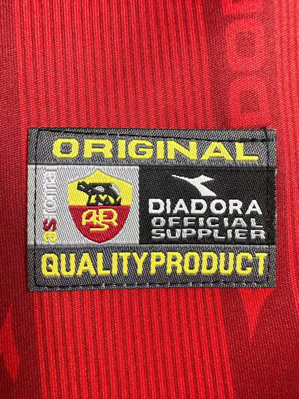 1999-00 AS Roma Home Diadora Jersey