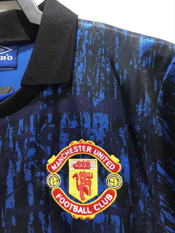 1993 Manchester United Black Umbro Jersey