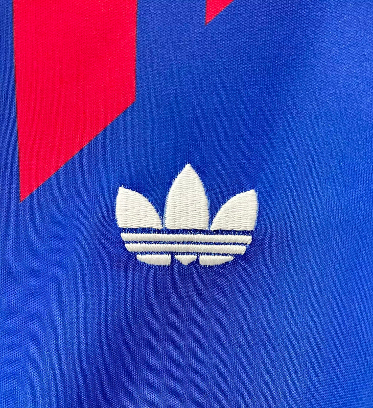 1990 France Home World Cup Home Adidas Jersey