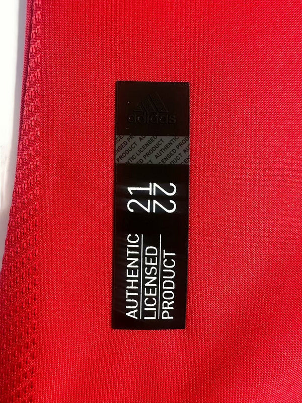 2021-22 Manchester United Home Player Edition Home adidas Jersey