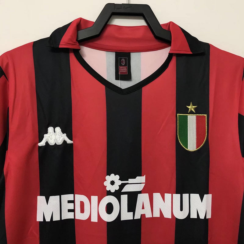 1988-89 AC Milan Home Adidas Jersey