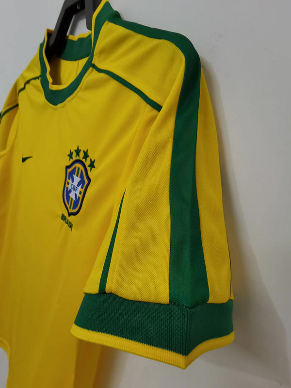 1998 Brazil's Home Nike Jersey