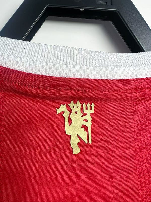2021-22 Manchester United Home Player Edition Home adidas Jersey