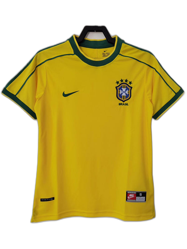 1998 Brazil's Home Nike Jersey