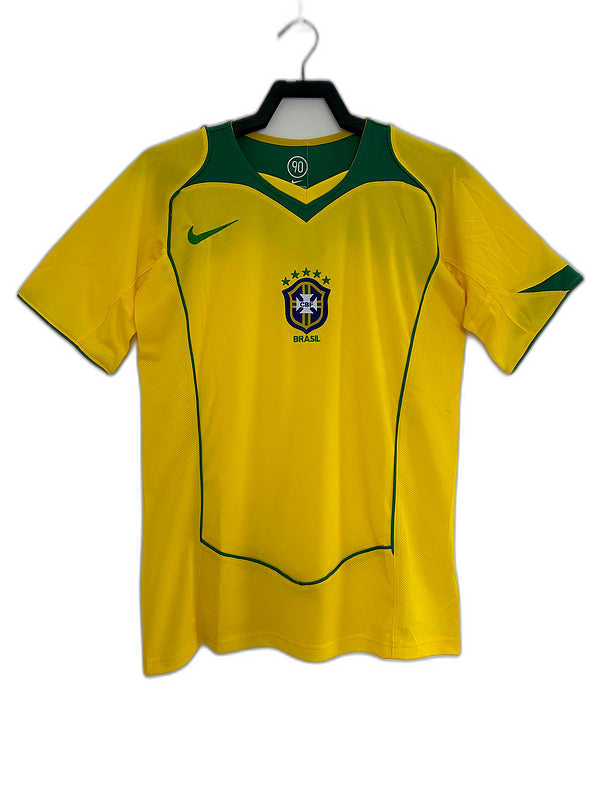 2004 Brazil Home Nike Jersey