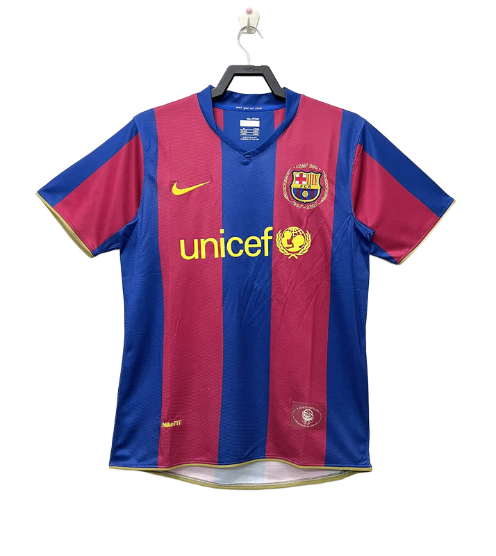 2007-08 Barcelona Home Nike Jersey