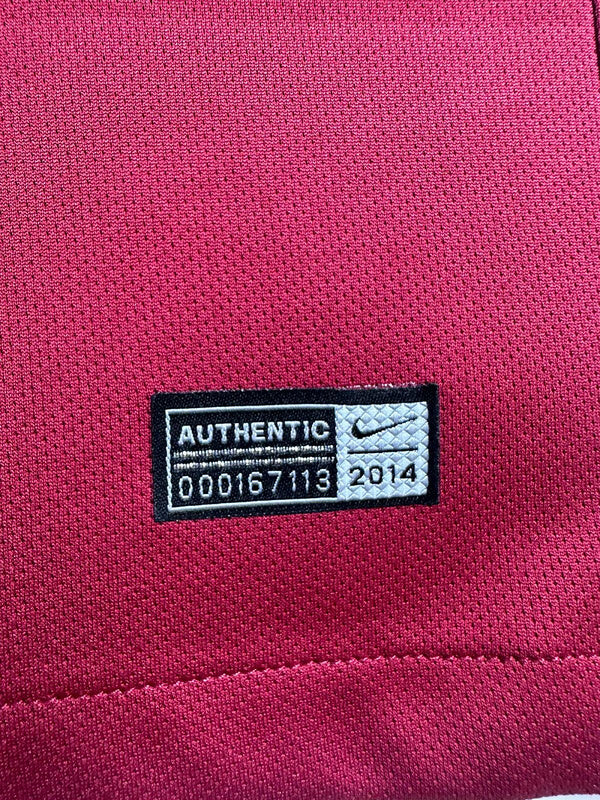 2014-15 AS Roma Home Nike Jersey