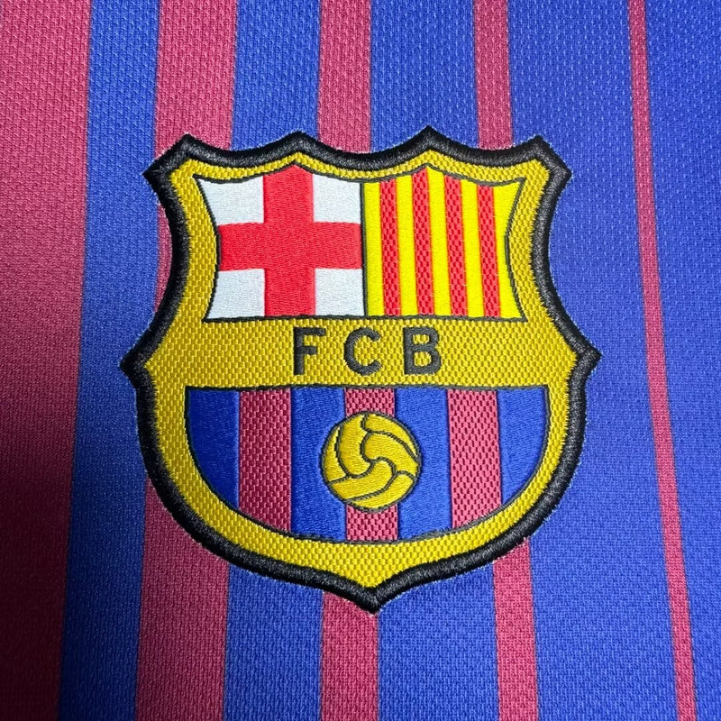 2017-18 Barcelona Home Home Jersey
