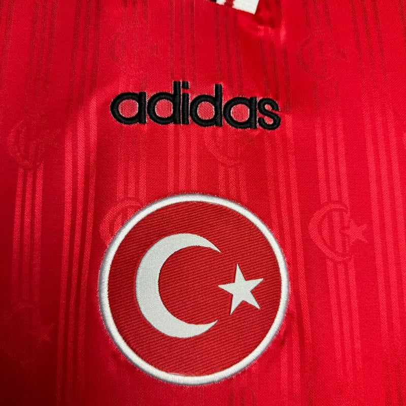 1996 Turkiye Home Home Adidas Jersey