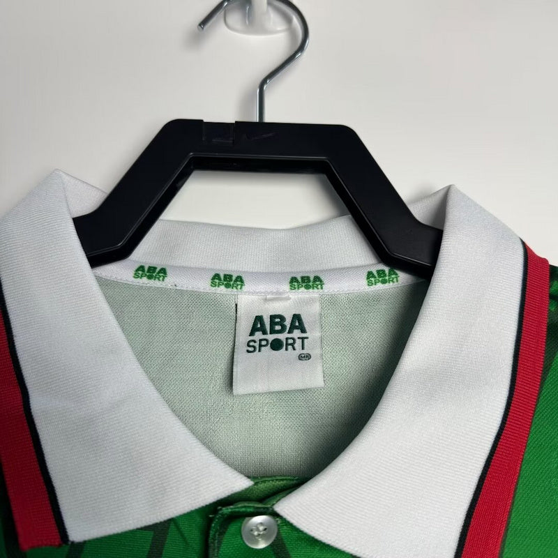 1998 Mexico Home Jacquard Cloth Home Jersey