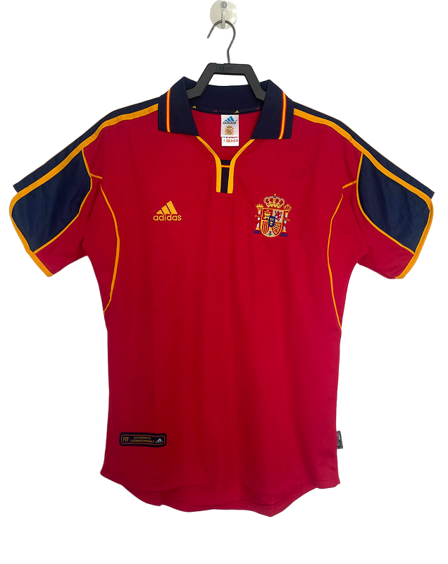 2000 Spain Home adidas Jersey