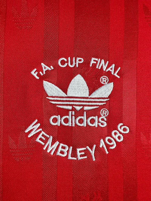 1986-87 Liverpool's Home Adidas Jersey