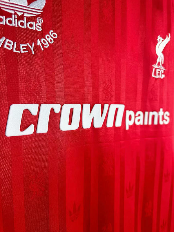 1986-87 Liverpool's Home Adidas Jersey