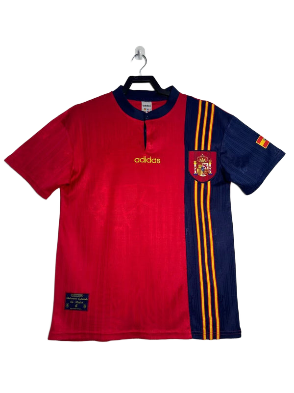 1996 Spain Home adidas Jersey