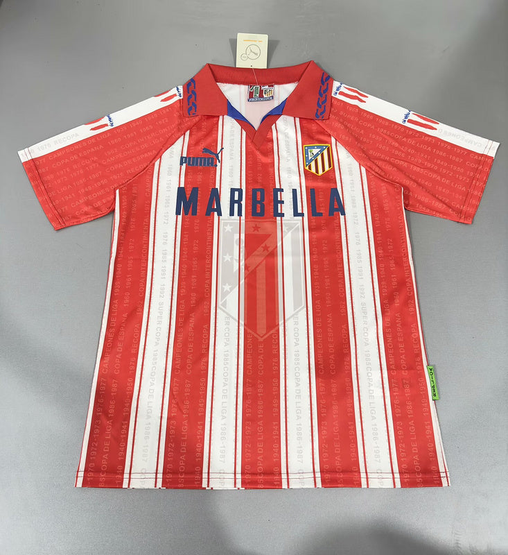 1995-96 Atletico Madrid Home Puma Jersey