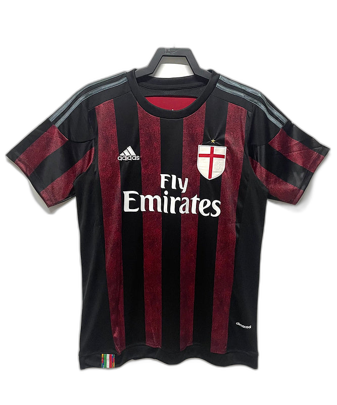 2015-16 AC Milan Home adidas Jersey