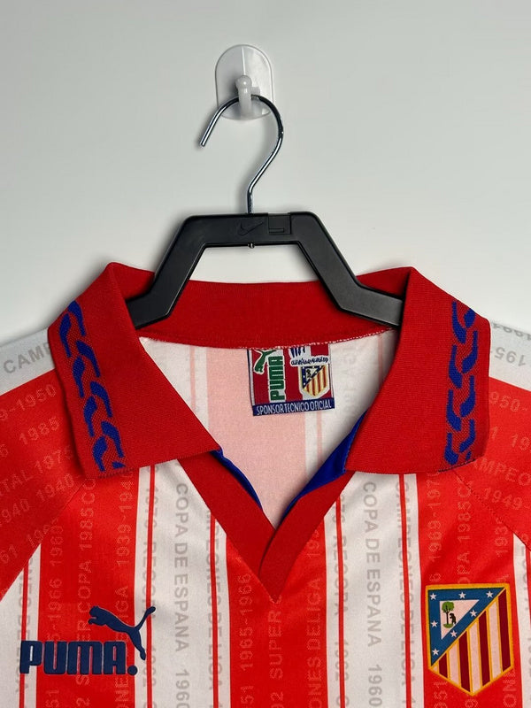 1995-96 Atletico Madrid Home Puma Jersey