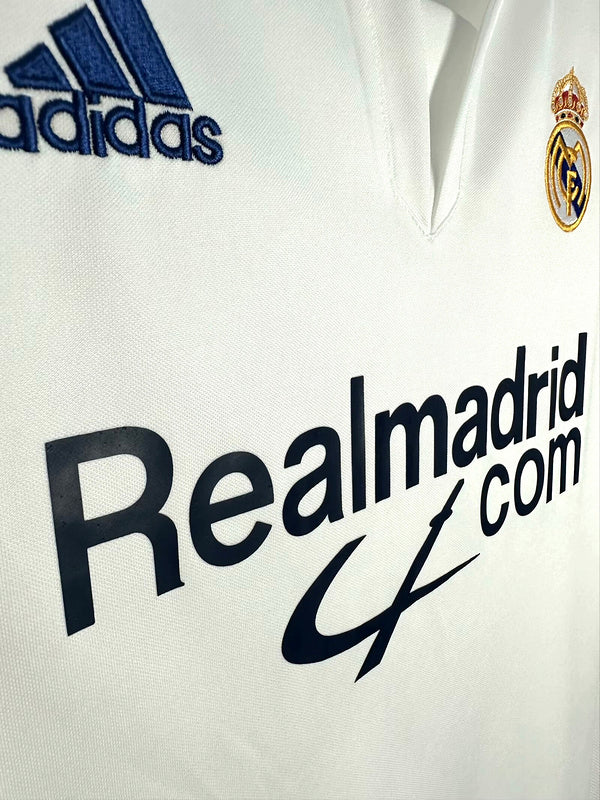 2001-02 Real Madrid Home adidas Jersey