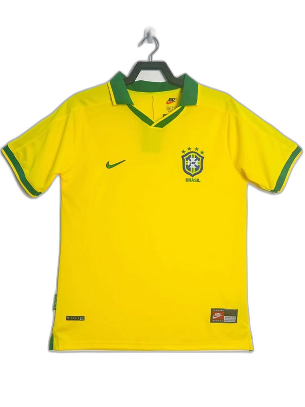 1997 Brazil's Home Nike Jersey